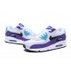 Scarpe Nike Air Max 90 Bianco Viola Blu