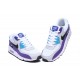 Scarpe Nike Air Max 90 Bianco Viola Blu