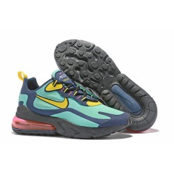 Nike Air Max 270 React - Blu Giallo