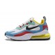 Nike Air Max 270 React - Bianco Blu Giallo