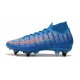 Nike Mercurial Superfly VII Elite SG-Pro Anti-Clog Blu Rosso