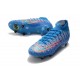 Nike Mercurial Superfly VII Elite SG-Pro Anti-Clog Blu Rosso