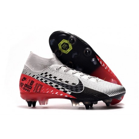 Nike Mercurial Superfly VII Elite SG-Pro Anti-Clog Neymar Cromo Nero Rosso