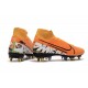 Nike Mercurial Superfly VII Elite SG-Pro Anti-Clog Arancio Bianco