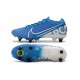 Nike Mercurial Vapor XIII Elite SG Pro Anti Clog New Lights Blu Bianco