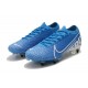 Nike Mercurial Vapor XIII Elite SG Pro Anti Clog New Lights Blu Bianco