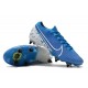 Nike Mercurial Vapor XIII Elite SG Pro Anti Clog New Lights Blu Bianco