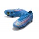 Nike Mercurial Vapor XIII Elite SG Pro Anti Clog Blu Rosso