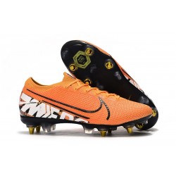 Nike Mercurial Vapor XIII Elite SG Pro Anti Clog Arancione Bianco