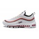 Nike Sneakers Air Max 97 Bianco Rosso