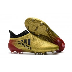 adidas X 17+ Purespeed FG Scarpa da Calcetto -Oro Rosso