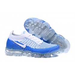 Nike Air VaporMax Flyknit 2.0 Blu Bianco