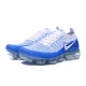 Nike Air VaporMax Flyknit 2.0 Blu Bianco