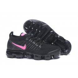 Nike Air VaporMax Flyknit 2.0 da Donna Nero Rosa