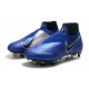 NIKE - PHANTOM VISION ELITE DF SG-PRO AC Bianco Nero Blu Racer