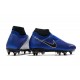 NIKE - PHANTOM VISION ELITE DF SG-PRO AC Bianco Nero Blu Racer