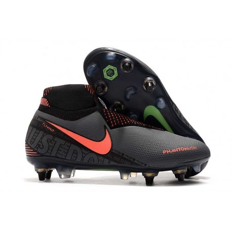 NIKE - PHANTOM VISION ELITE DF SG-PRO AC Grigio Scuro Mango Acceso Nero