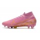 Nike Mercurial Superfly VII Elite FG Scarpa da Calcio Rosa Oro