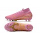 Nike Mercurial Superfly VII Elite FG Scarpa da Calcio Rosa Oro