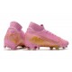 Nike Mercurial Superfly VII Elite FG Scarpa da Calcio Rosa Oro