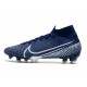 Nike Mercurial Superfly VII Elite FG Scarpa da Calcio Blu Bianco