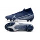 Nike Mercurial Superfly VII Elite FG Scarpa da Calcio Blu Bianco