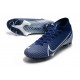 Nike Mercurial Superfly VII Elite FG Scarpa da Calcio Blu Bianco