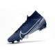 Nike Mercurial Superfly VII Elite FG Scarpa da Calcio Blu Bianco