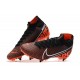 Nike Mercurial Superfly VII Elite SG-Pro Anti-Clog Nero Bianco Cremisi