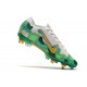 Nike Mercurial Vapor XIII Elite SG Pro Anti Clog Mbappe Grigio Oro Verde