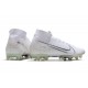 Nike Scarpa da Calcio Mercurial Superfly 7 Elite AG-Pro Bianco