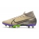 Nike Scarpa da Calcio Mercurial Superfly 7 Elite AG-Pro Sabbia Nero Viola