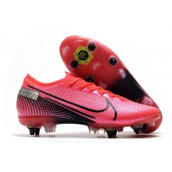 Nike Mercurial Vapor XIII Elite SG Pro Anti Clog Cremisi Laser Nero