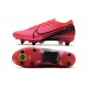 Nike Mercurial Vapor XIII Elite SG Pro Anti Clog Cremisi Laser Nero