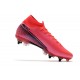 Nike Mercurial Superfly VII Elite SG-Pro Anti-Clog Cremisi Laser Nero