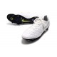 Scarpe Calcio Nike Tiempo Legend Elite SG Bianco Platino Grigio Lupo