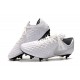 Scarpe Calcio Nike Tiempo Legend Elite SG Bianco Platino Grigio Lupo