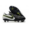 Scarpe Calcio Nike Tiempo Legend Elite SG Nero Bianco