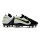 Scarpe Calcio Nike Tiempo Legend Elite SG Nero Bianco