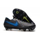 Scarpe Calcio Nike Tiempo Legend Elite SG Nero Blu