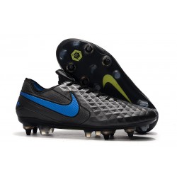 Scarpe Calcio Nike Tiempo Legend Elite SG Nero Blu