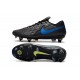 Scarpe Calcio Nike Tiempo Legend Elite SG Nero Blu