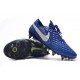 Scarpe Calcio Nike Tiempo Legend Elite SG Blu Argento