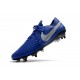 Scarpe Calcio Nike Tiempo Legend Elite SG Blu Argento