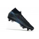 Nike Mercurial Superfly VII Elite SG-Pro Anti-Clog Nero Blu