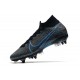 Nike Mercurial Superfly VII Elite SG-Pro Anti-Clog Nero Blu