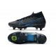 Nike Mercurial Superfly VII Elite SG-Pro Anti-Clog Nero Blu