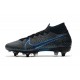 Nike Mercurial Superfly VII Elite SG-Pro Anti-Clog Nero Blu