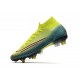 Nike Mercurial Superfly VII Elite SG-Pro Anti-Clog Limone Venom Nero Verde