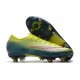 Nike Mercurial Vapor XIII Elite SG Pro Anti Clog Limone Venom Nero Verde